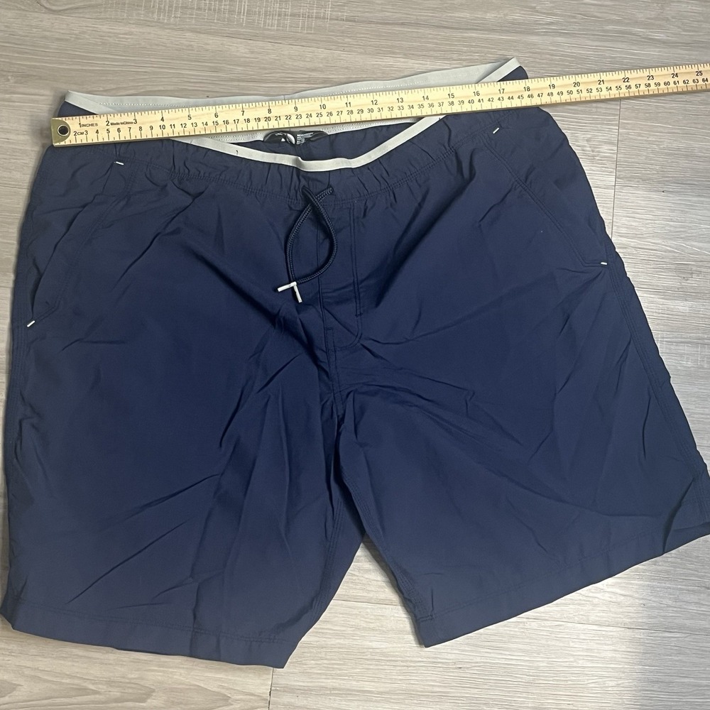 The North Face Men's XL Navy Blue Athletic Hiking Shorts Drawstring 9" Inseam - Picture 6 of 10
